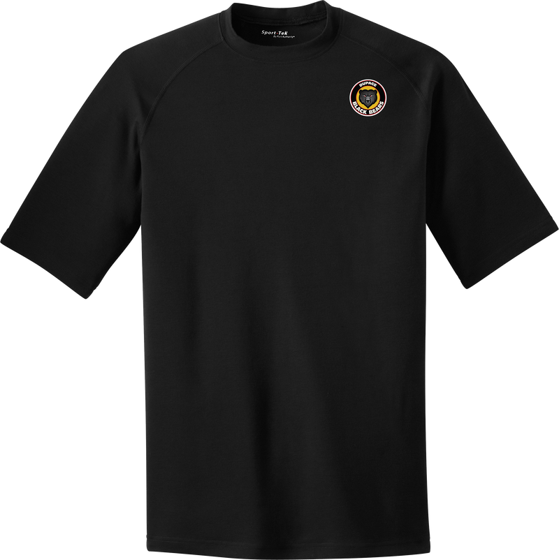 Dupage Black Bears PosiCharge Tri-Blend Wicking Raglan Tee