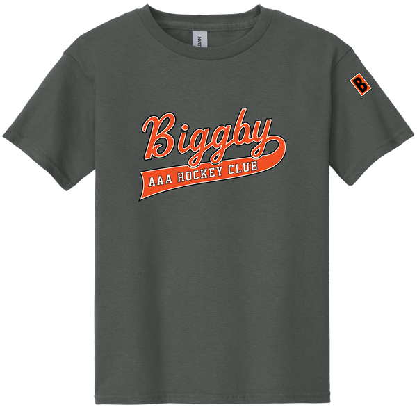 Biggby AAA Youth Heavy Cotton 100% Cotton T-Shirt