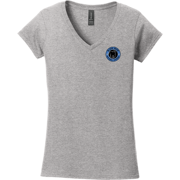 Black Bear National Academy Softstyle Ladies Fit V-Neck T-Shirt