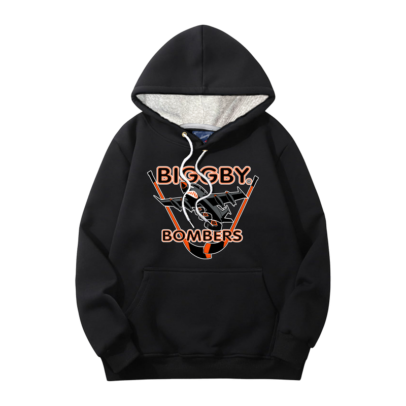 Biggby Bombers Breakaway Fall Fleece Adult Hoodie