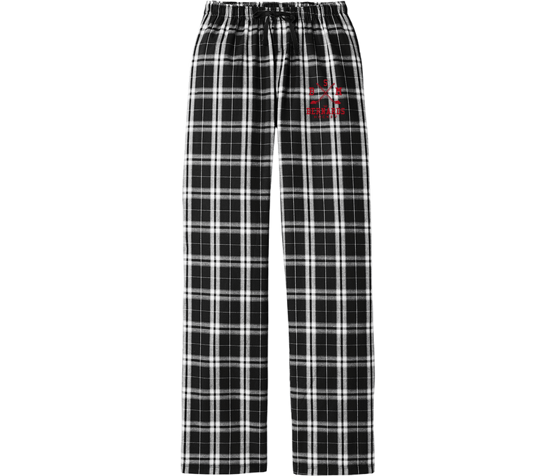 BSM Bernards Women's Flannel Plaid Pant