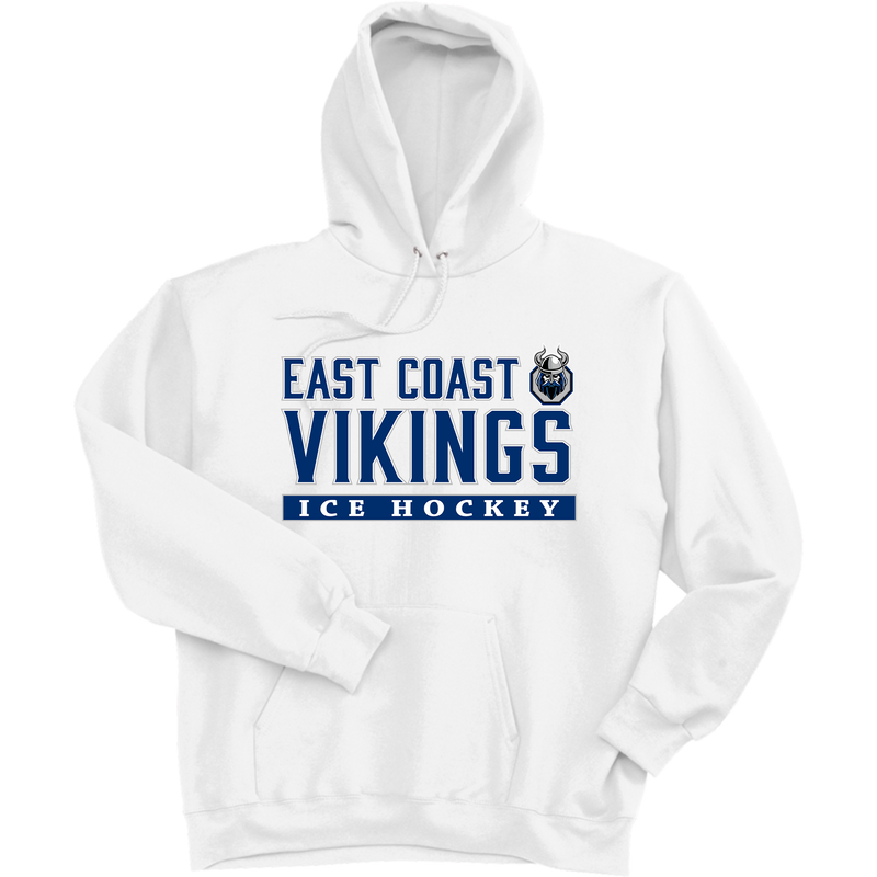 East Coast Vikings (Mens) Ultimate Cotton - Pullover Hooded Sweatshirt