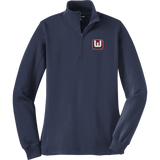 CT Whalers Tier 1 Ladies 1/4-Zip Sweatshirt