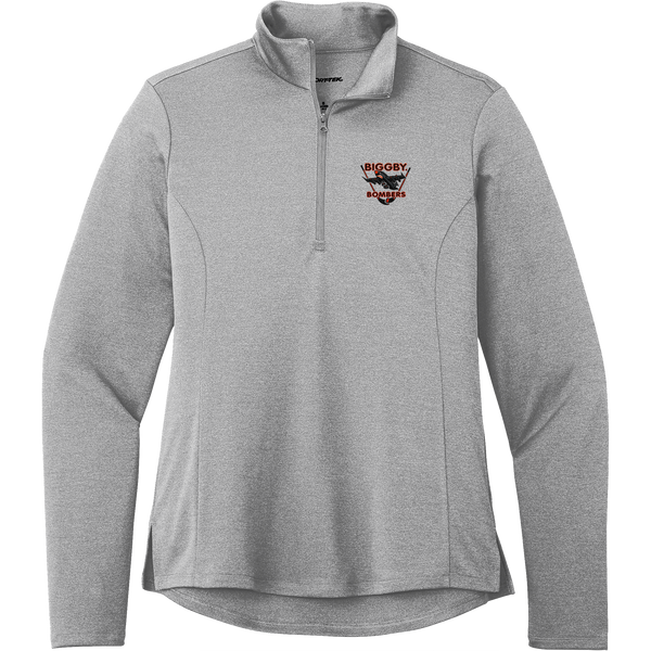 Biggby Bombers Ladies Endeavor 1/2-Zip Pullover