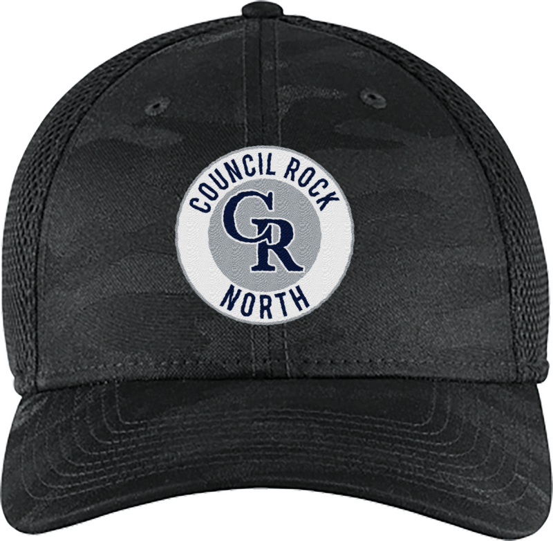 Council Rock North New Era Tonal Camo Stretch Tech Mesh Cap