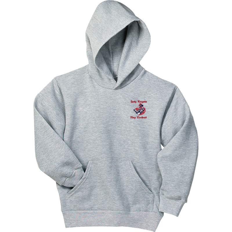 Kennedy Lady Knights Youth EcoSmart Pullover Hooded Sweatshirt