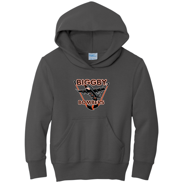Biggby Bombers Youth Core Fleece Pullover Hooded Sweatshirt