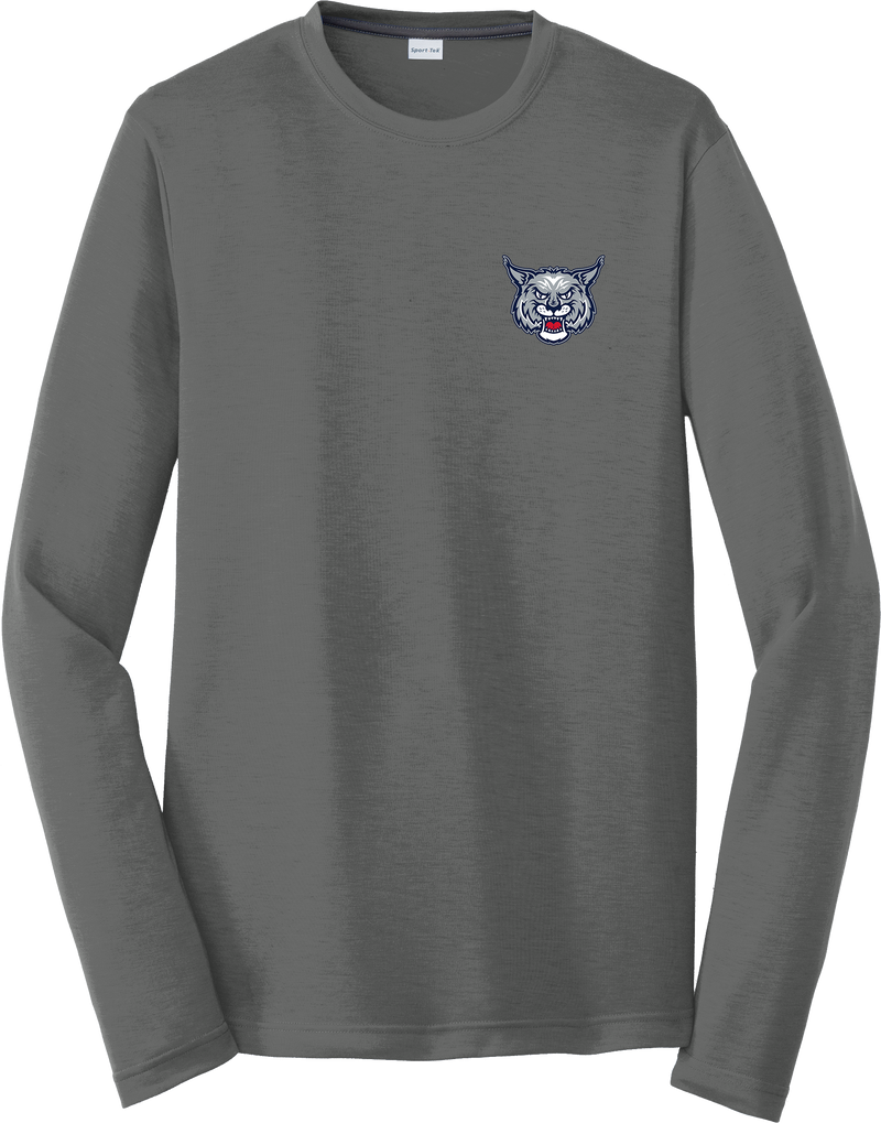 CT Bobcats Long Sleeve PosiCharge Competitor Cotton Touch Tee